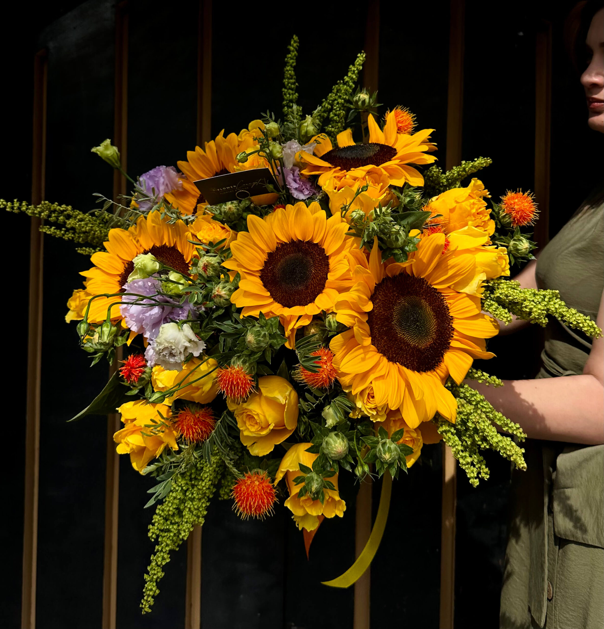 Bouquet with Sunflowers